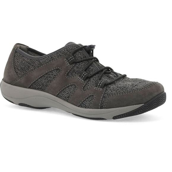 Dansko Holland Brown and Gray Drawstring Slip-On Comfort Sneakers Womens Sz 39 - Picture 1 of 15